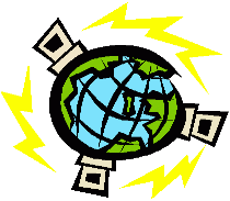 Globus mit Netz